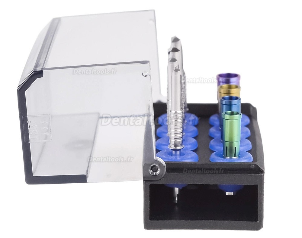 Kit de collecteur de fraises osseuses + tr&eacute;pan de forage dentaire